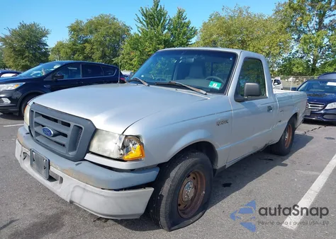 2004 Ford Ranger Xl/Xlt from USA, damaged, VIN 1FTYR10D04PB52925